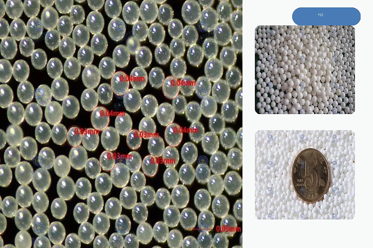 Yttria Stabilized Zirconia Beads for Electronic Glass Powder Milling