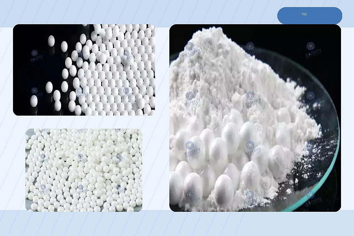 Yttria Stabilized Zirconia Beads for Solid Oxide Fuel Cell Electrolyte Powder Milling